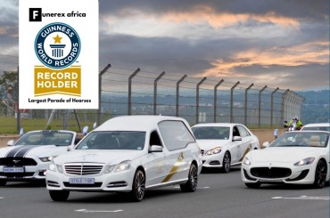 Epic parade of hearses breaks world record