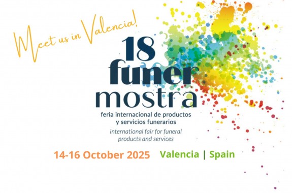 Meet us at the FUNERMOSTRA 2025 in Valencia